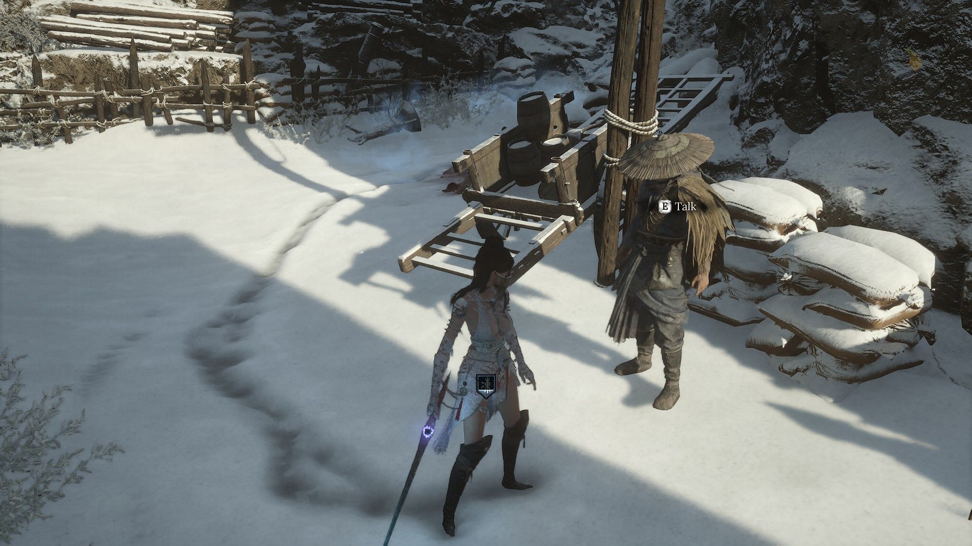 You can find him near the Rebel Camp Shrine (Image via 505 Games)